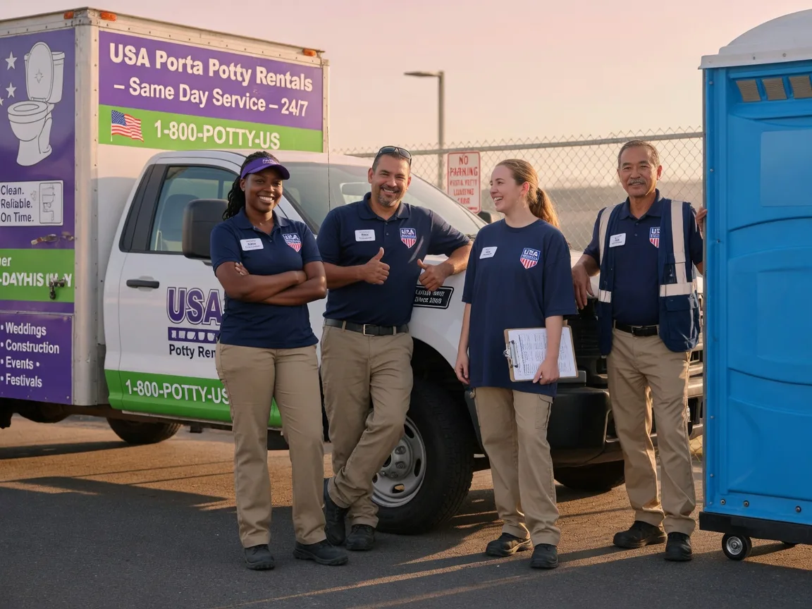 Porta Potty Rental company in Vendor, AR